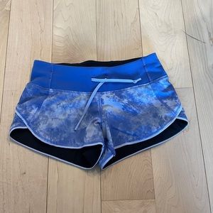 Ivivva shorts for girls - size 6. Reversible